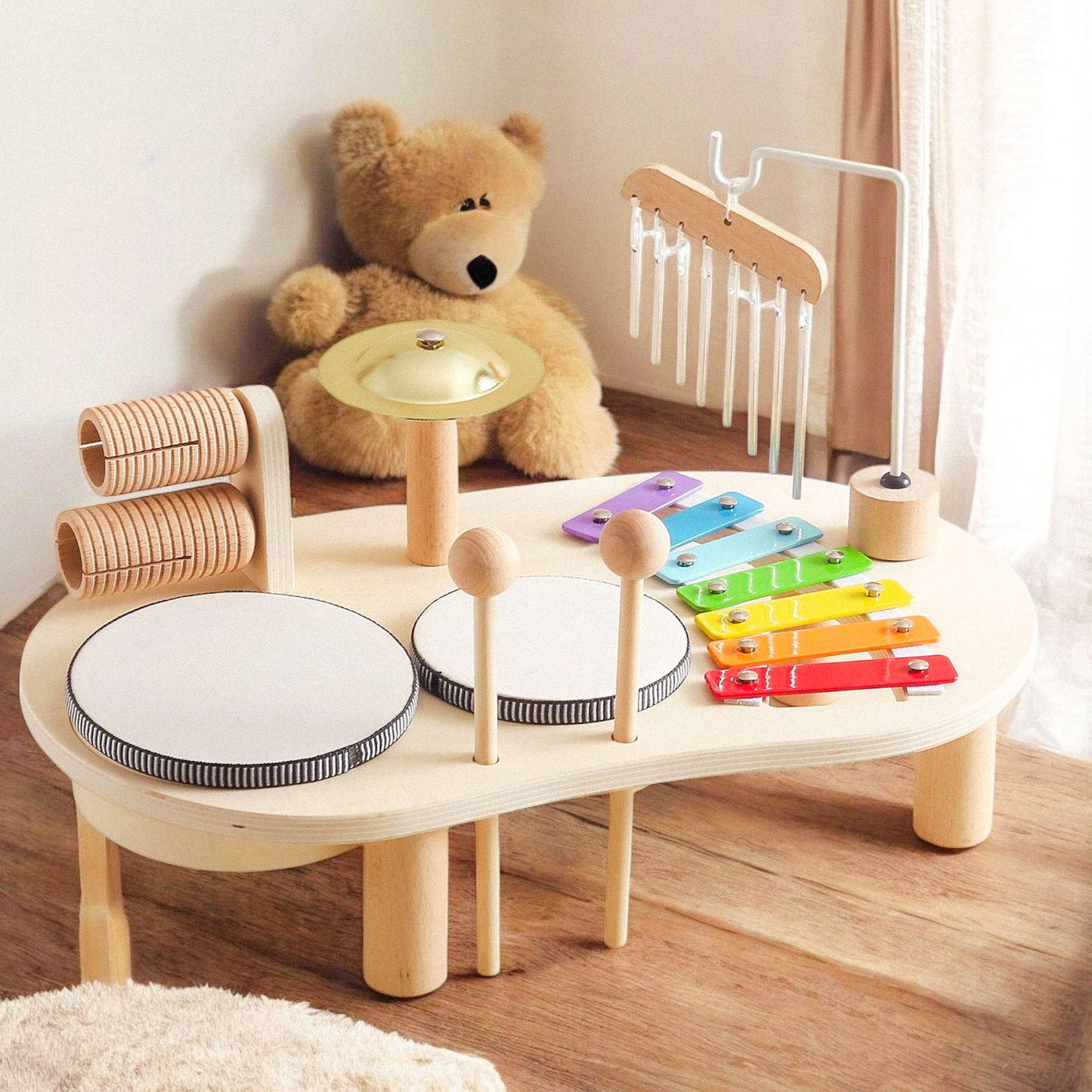 MiniMelody – Wooden Music Table for Kids