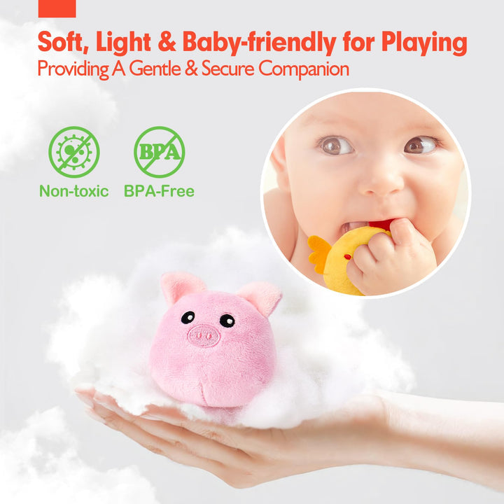 CuddlyFarm – Plush Animal Barn Playset