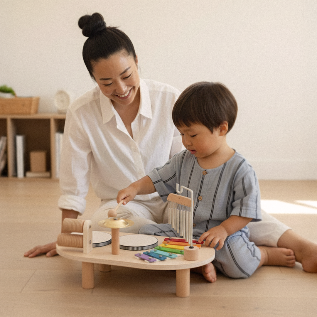 MiniMelody – Wooden Music Table for Kids