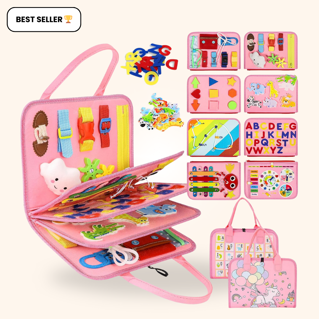 PuzzlePal – Montessori Toddler Activity Board