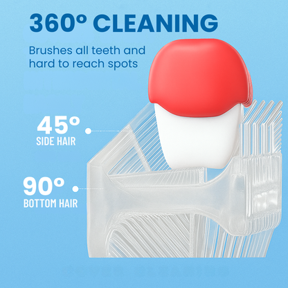 DinoBrush - Ultrasonic U-Shaped Toothbrush for Kids