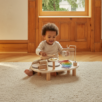 MiniMelody – Wooden Music Table for Kids